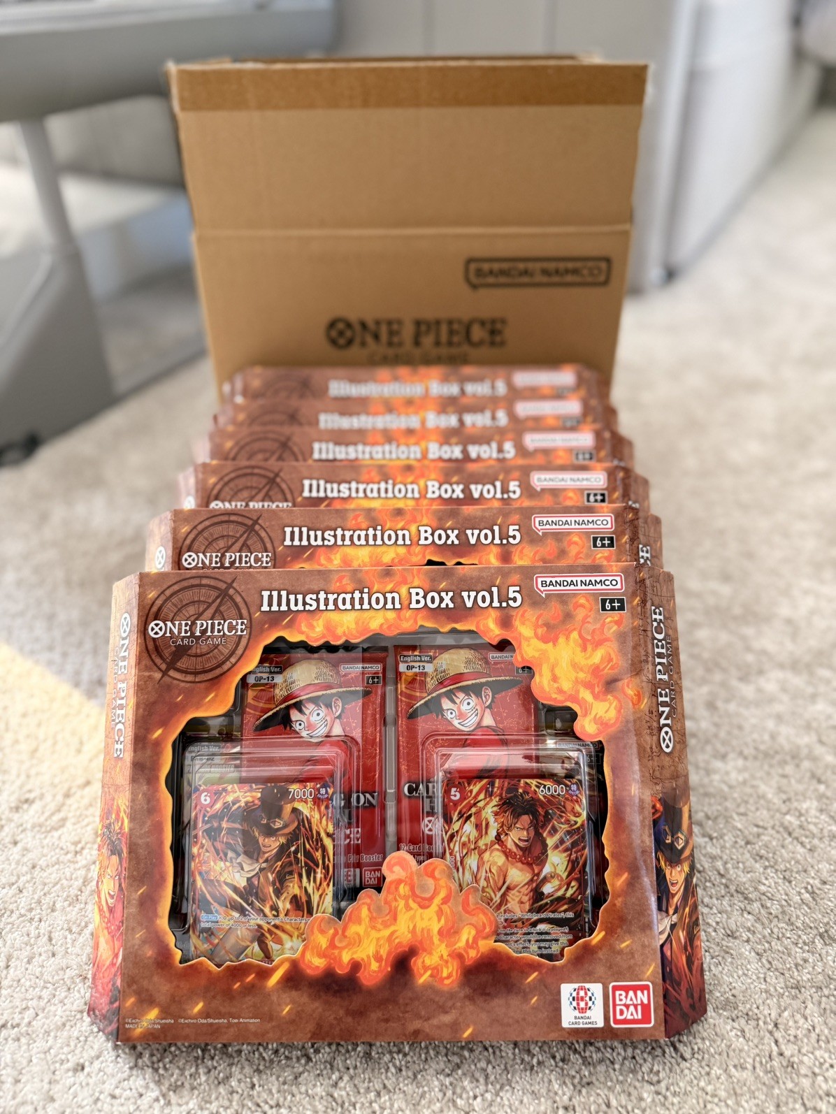 One Piece Card Game Illustration Box Vol.5 IB05 OP13 & PRB02 English NEW SEALED✅