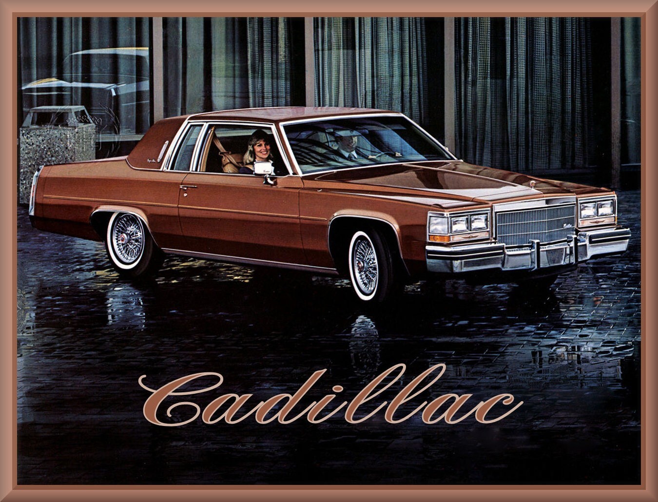 1984 Cadillac Coupe DeVille #1, Toolbox - Refrigerator Magnet, 42 MIL