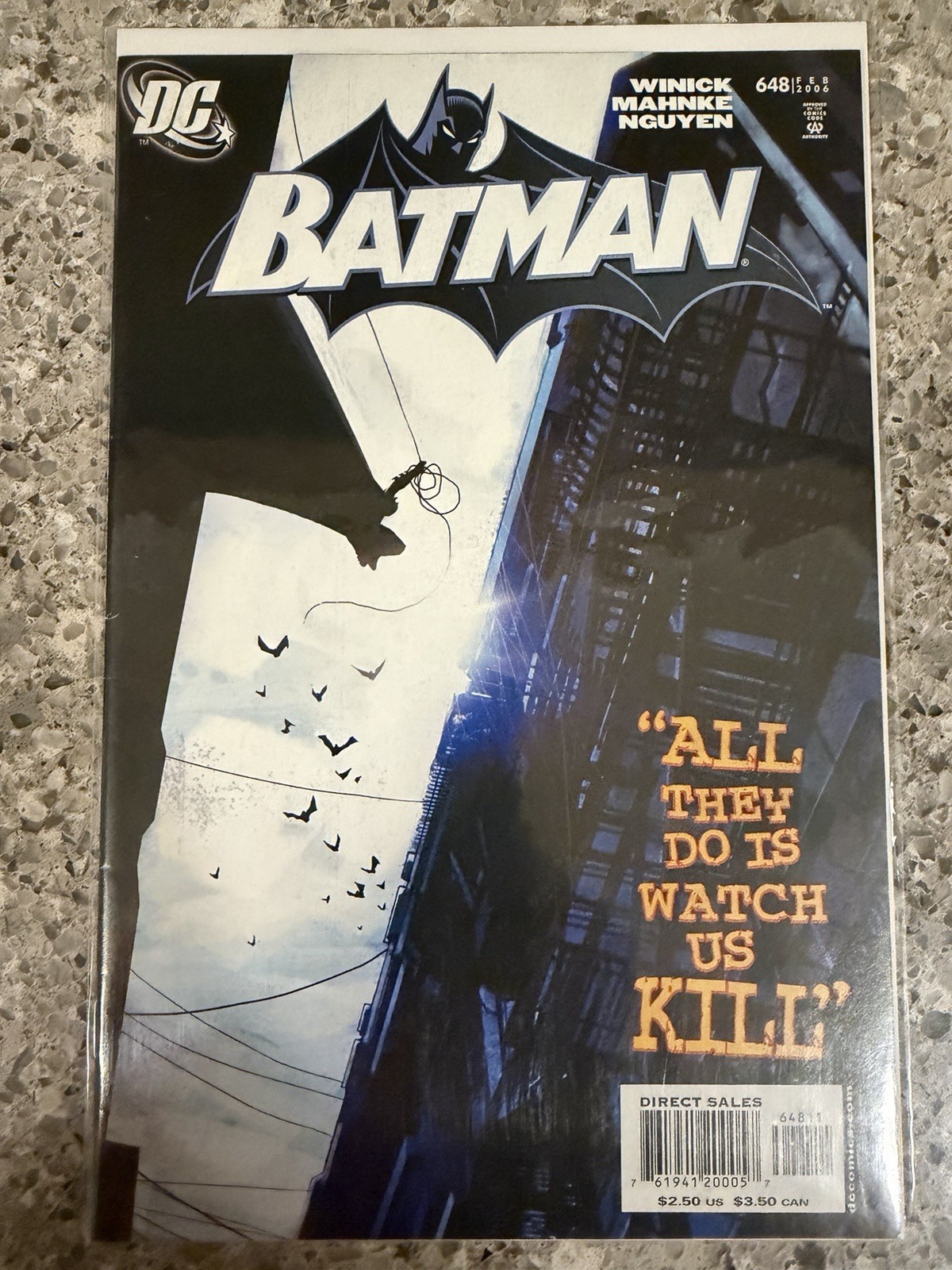 Batman #648 649 650 692 696 698 699  DC Comics Lot Run VF Bagged & Boarded