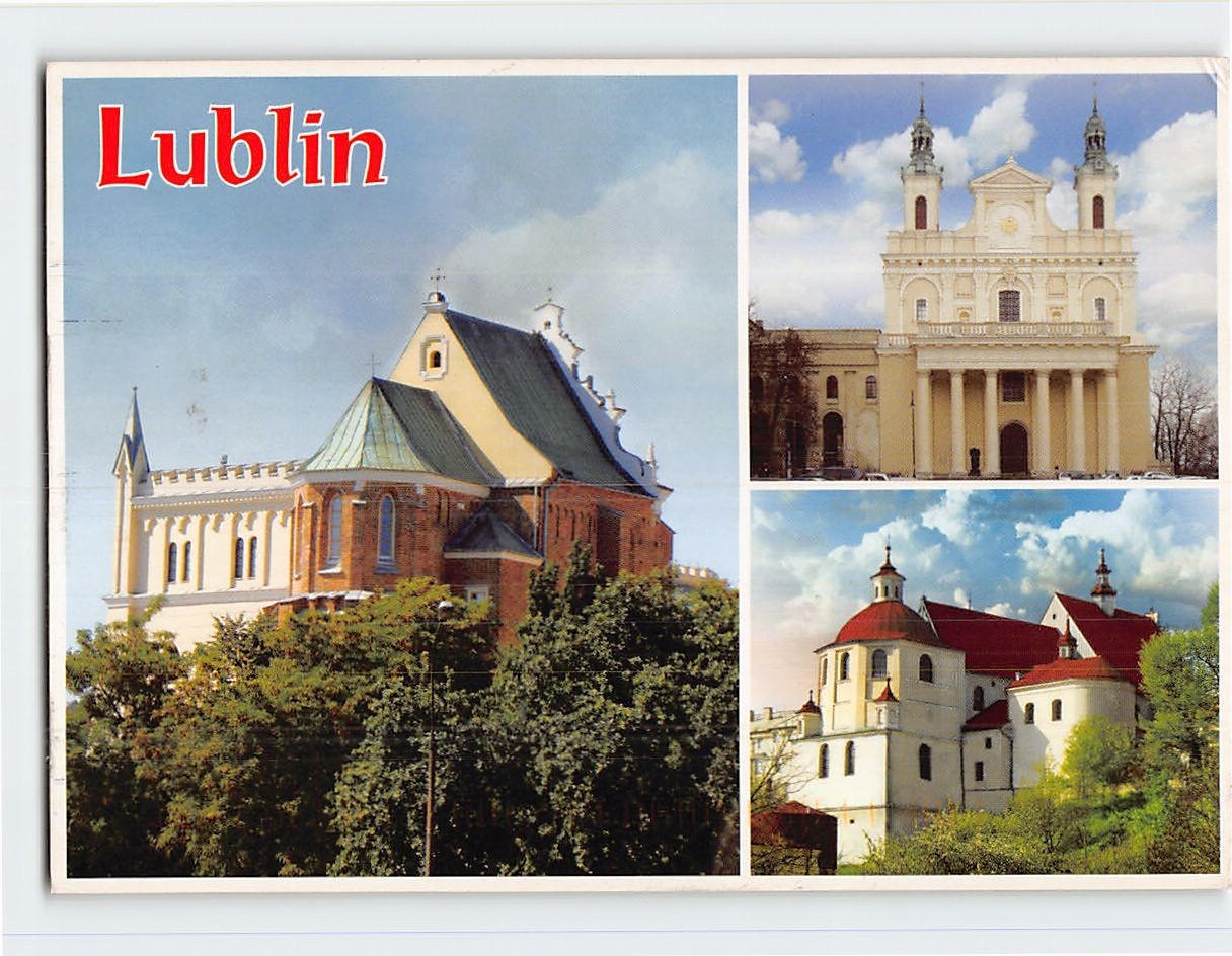 Postcard Lublin Poland
