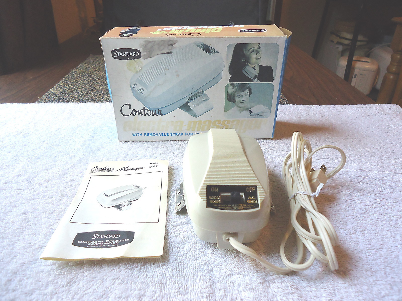 Vintage Standard Contour Electra-Massager Model #800R \