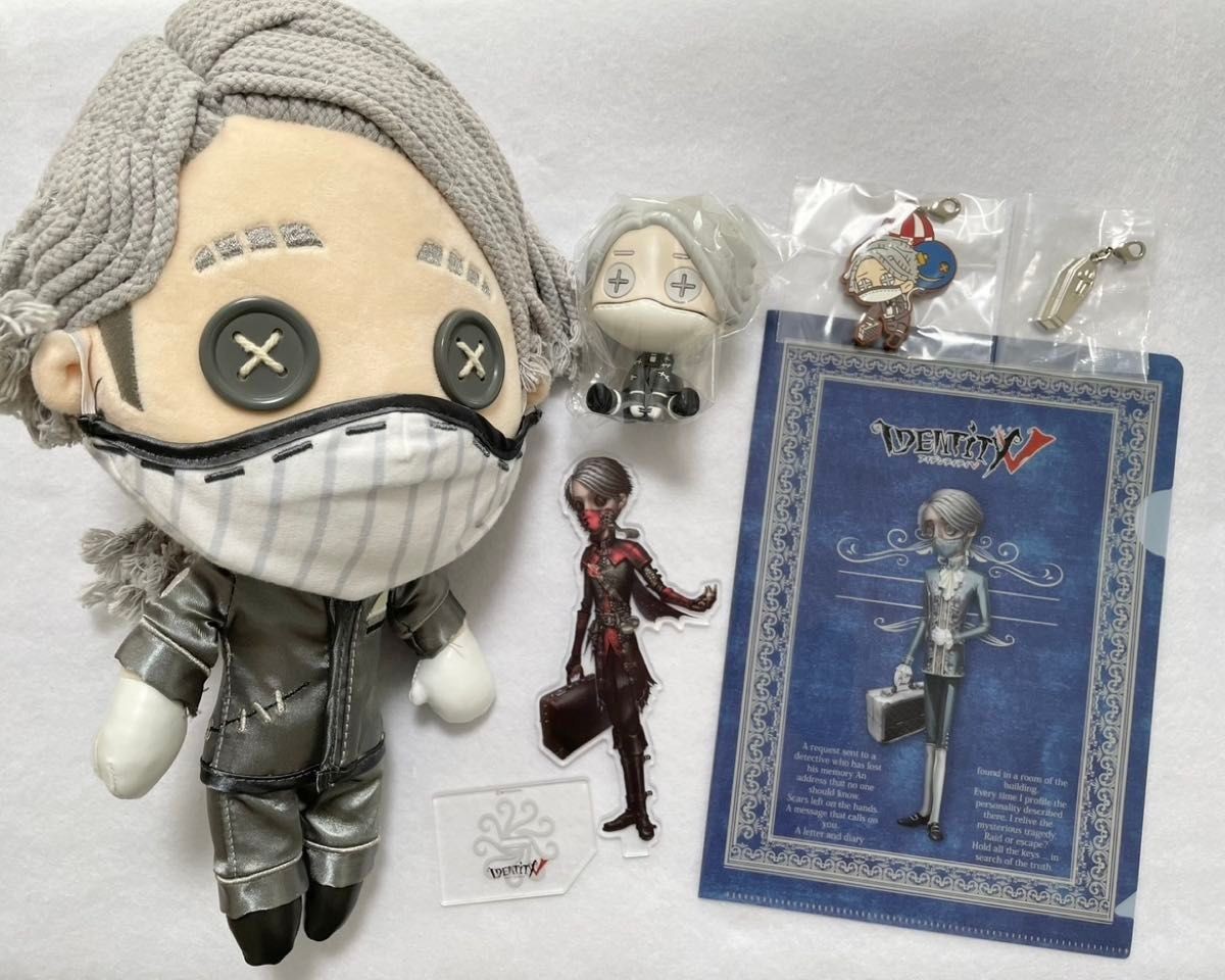 Identity V Embalmer Aesop Carl Plush Acrylic Figure Goods Set 6