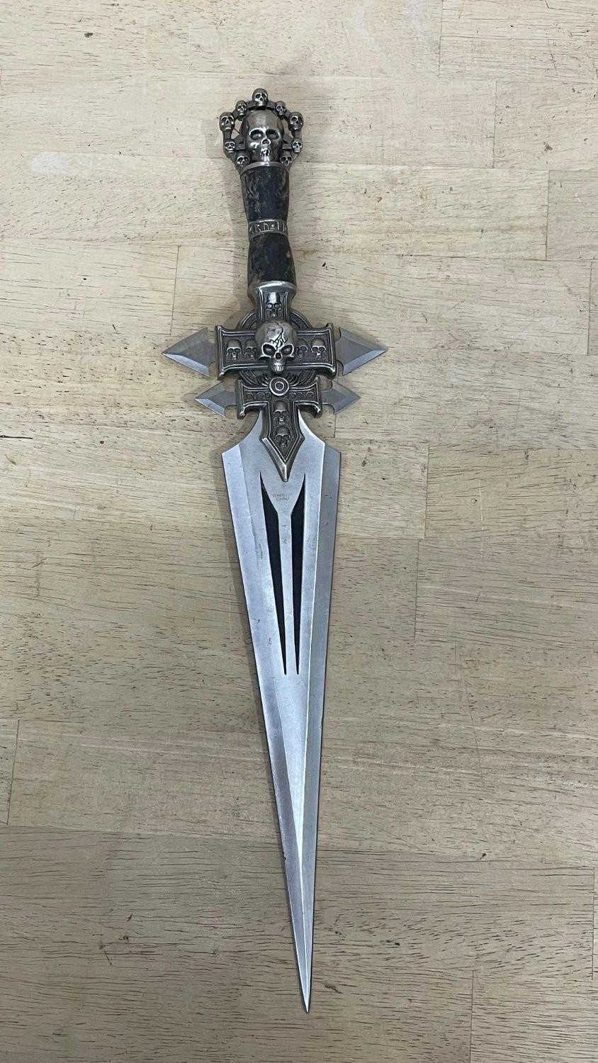 Kit Rae Kilgorin Sword Of Darkness Dagger Fantasy Skull 17 In