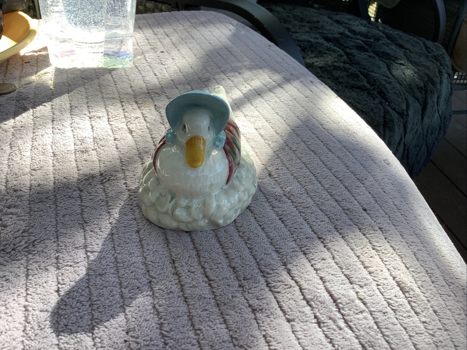 Vintage 1989 Royal Albert Beatrix Potter Jemima Puddle-Duck Ceramic Figurine