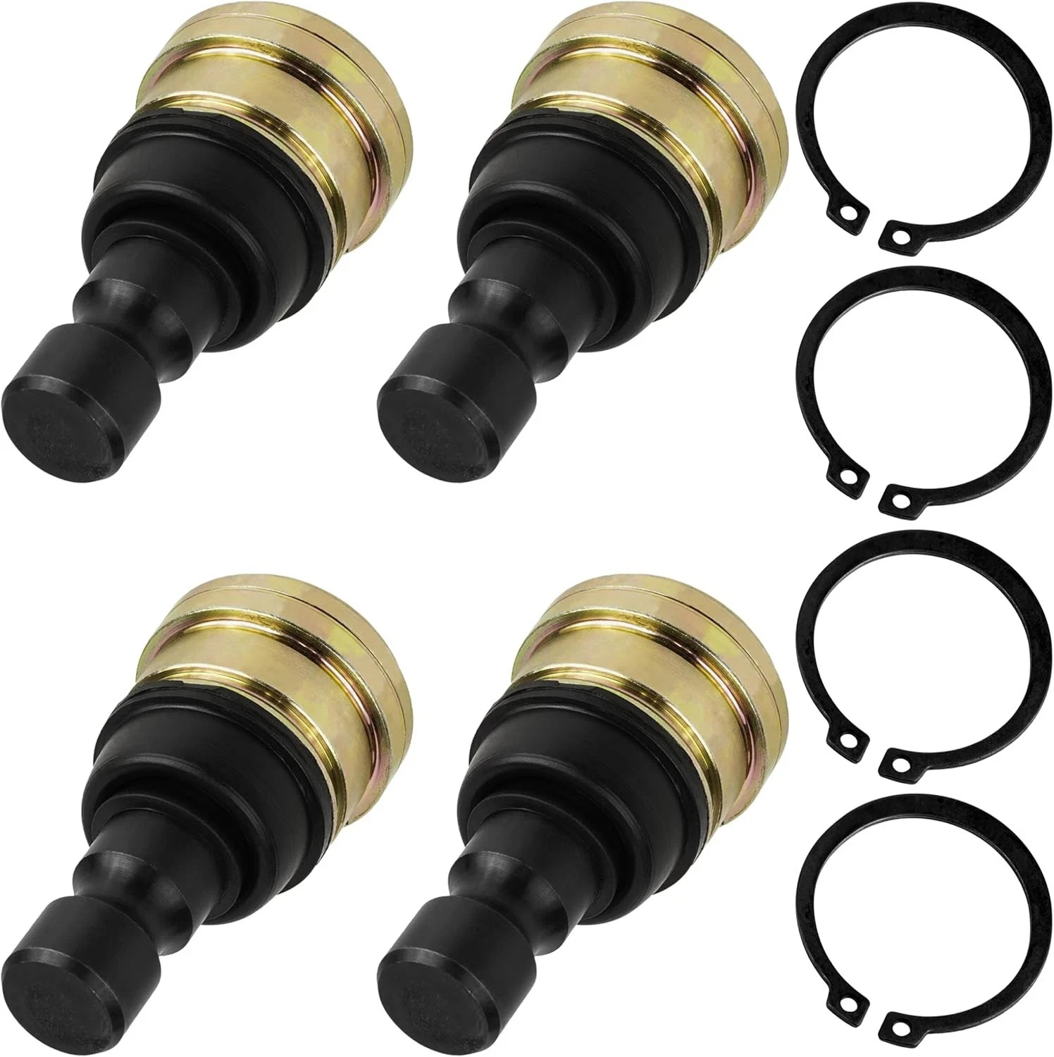 Caltric 4 Front Suspension Lower and Upper Ball Joint Compatible With Polaris Caltric 4 Front Suspension Lower and Upper Ball Joint Compatible With Polaris