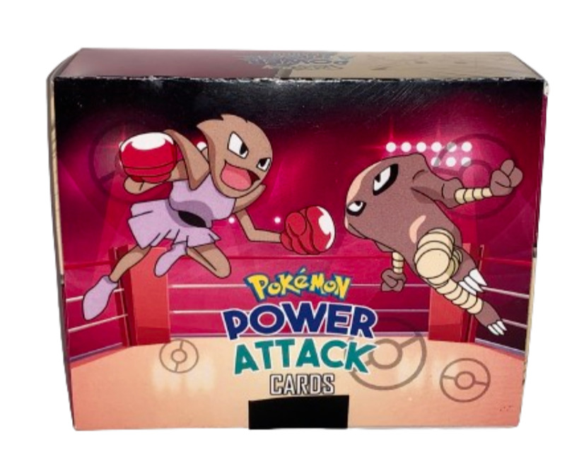 2022 BOX POKEMON POWER ATTACK TCG - 50 Limited Edition Acrylic cards Rare