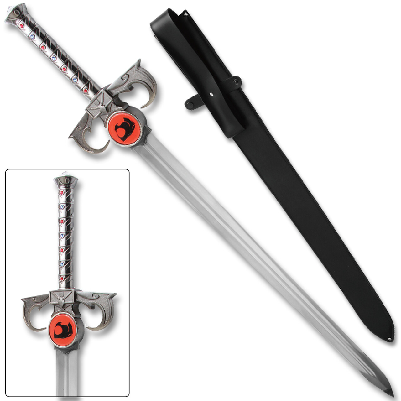 Thundercats Sword of Omens Eye of Thundera Replica - Stainless Steel Lion-O Thundercats Sword of Omens Eye of Thundera Replica - Stainless Steel Lion-O