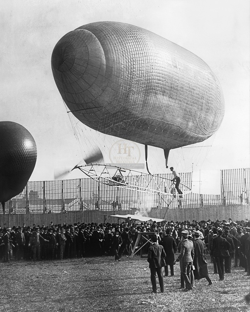 California Arrow Airship at St Louis Fair Photo Print HT8479978