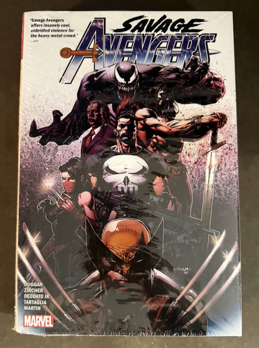 Savage Avengers Omnibus Duggan Zircher Deodato Jr Marvel Sealed Hardcover