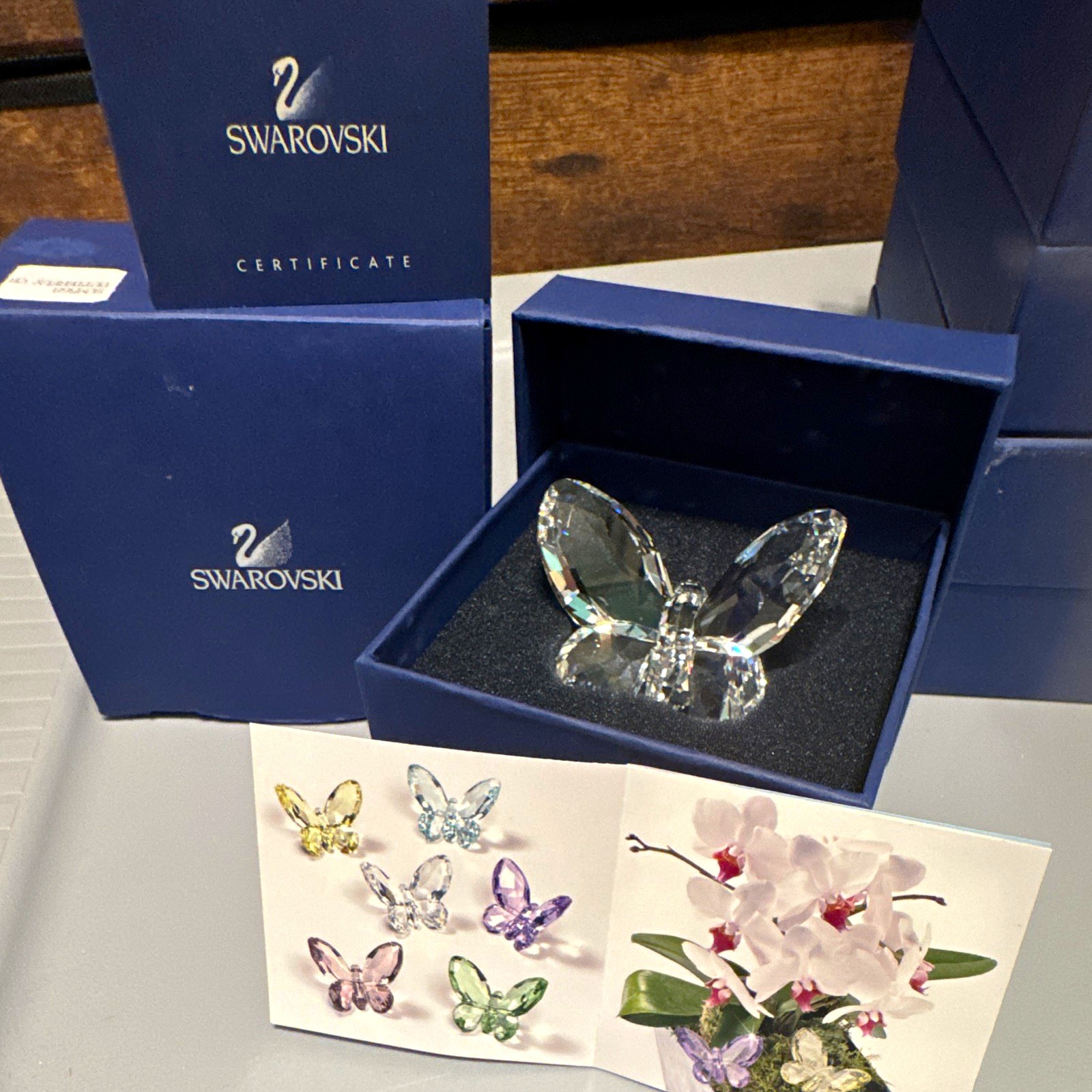 Swarovski Clear Crystal Butterfly NIB/COA #9100nr000026 ABSOLUTELY STUNNING 🤩🤩