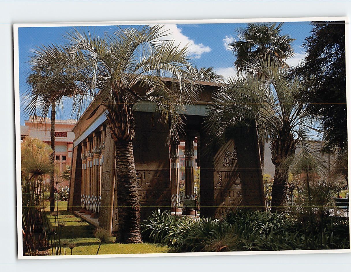 Postcard Shrine of Aknaton Pharaoh of Egypt