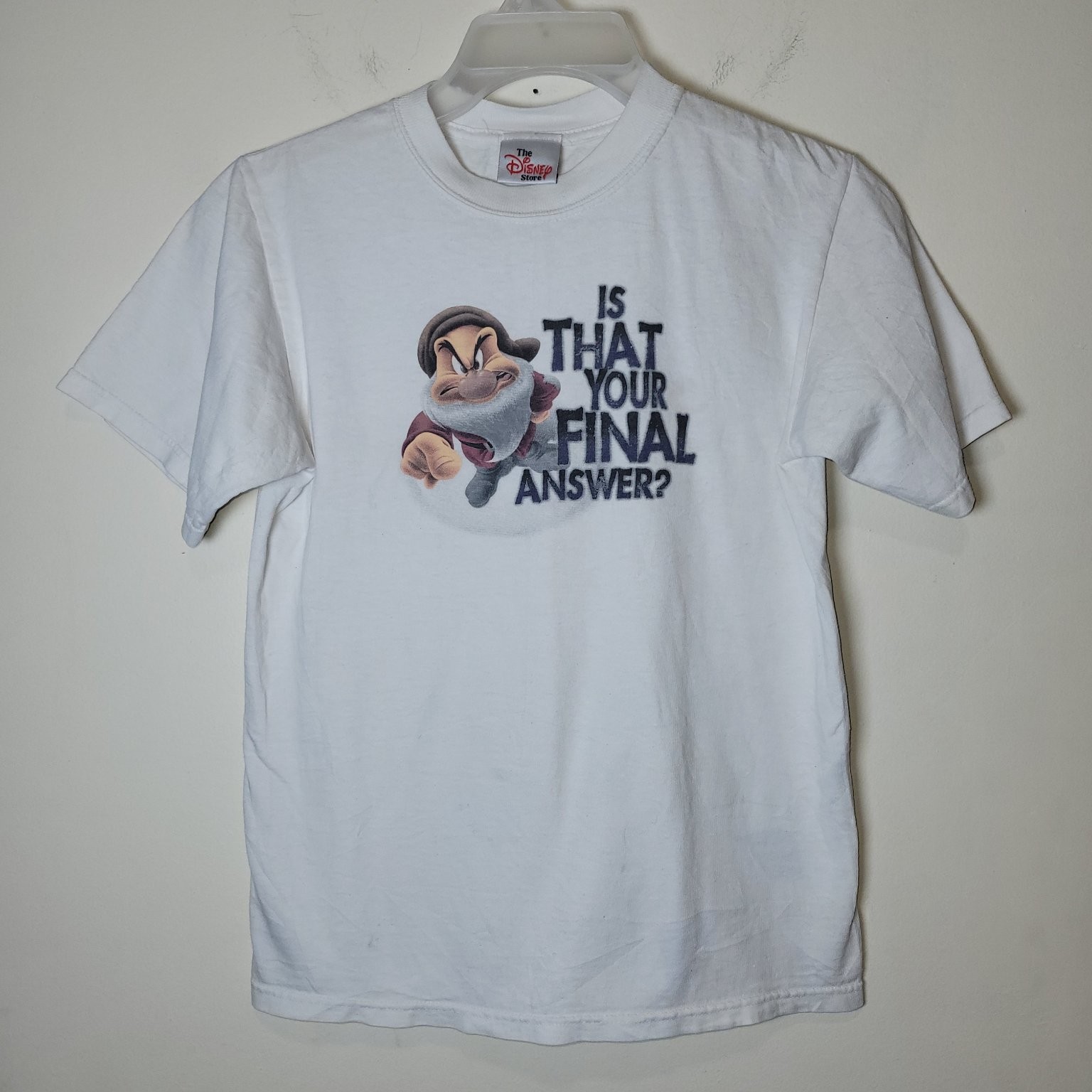 VTG Disney Store Grumpy Dwarf\