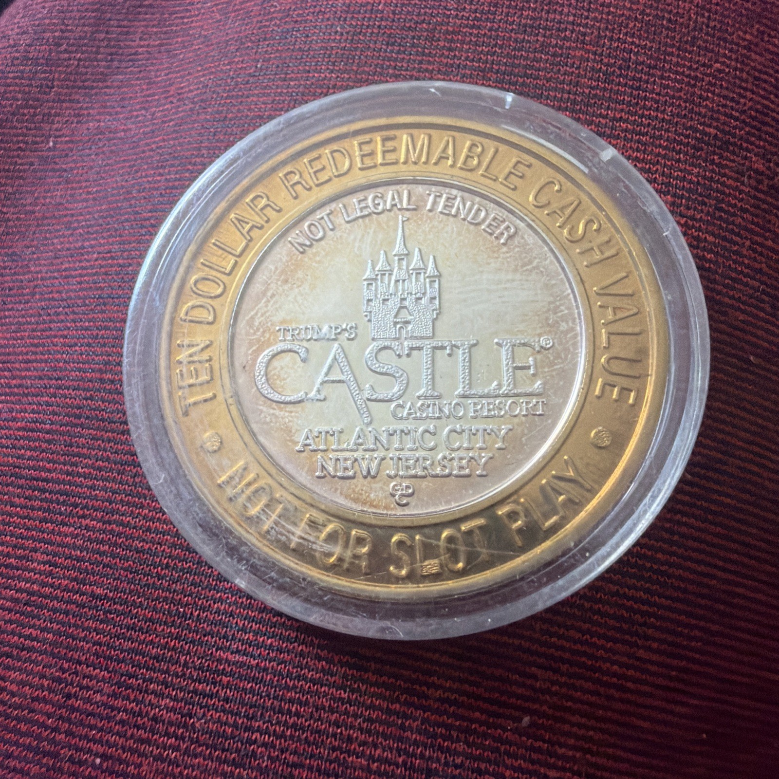 Trump\'s Castle Casino Hollywood Classic Collector\'s Series .999 Fine Silver Coin