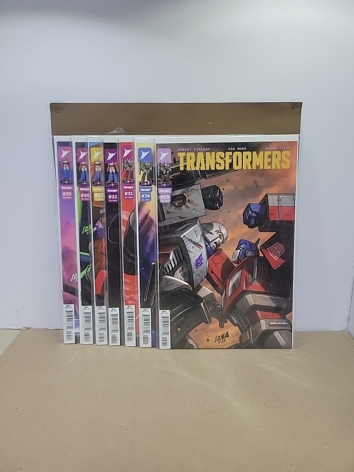 Transformers #29-35  David Nakayama (DNA) 7 Issue Lot (Image 2026) NM/NM+ 