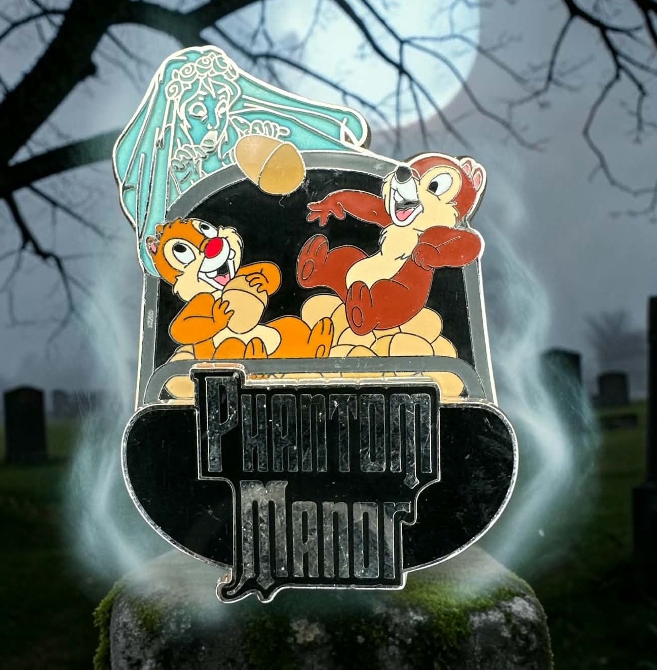 Disneyland Paris - Phantom Manor Event 2019 - Chip & Dale In a DoomBuggy Pin