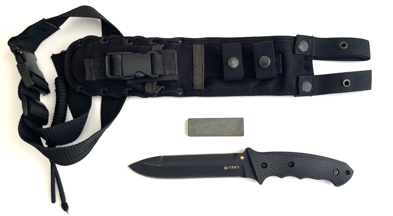 CRKT 2060 Elishewitz F.T.W.S. Fixed Blade Knife SK5 Carbon Steel Sheath