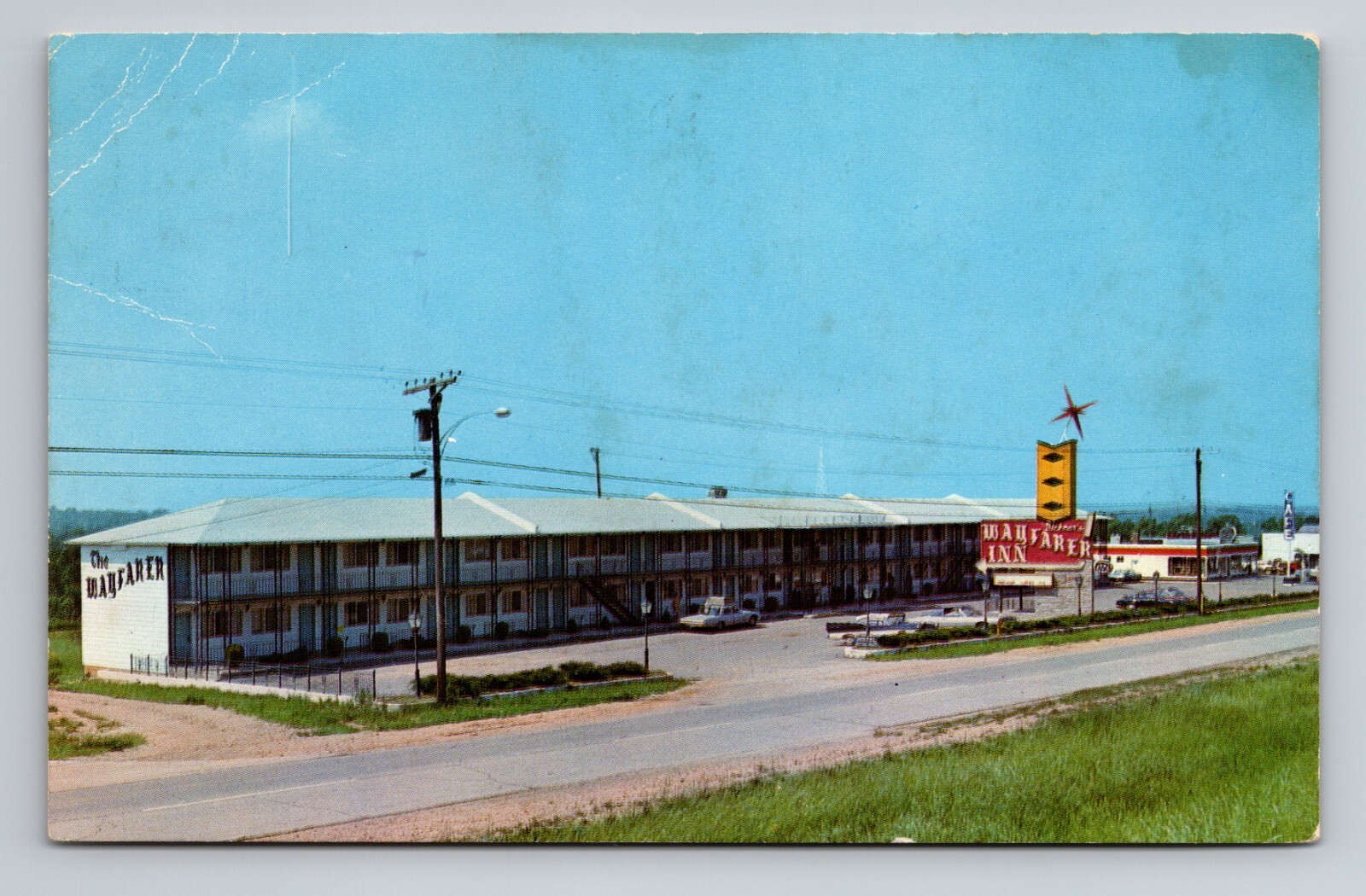 Vintage Dickman\'s Wayfarer Inn Motel Postcard, Rolla Missouri, Posted Vintage Dickman\'s Wayfarer Inn Motel Postcard, Rolla Missouri, Posted