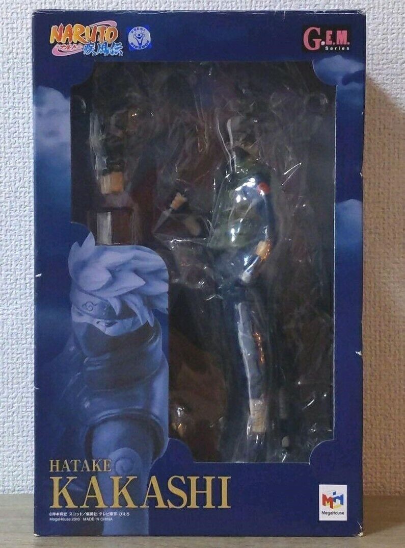 G.E.M. Series Naruto Shippuden Hatake Kakashi MegaHouse 1/8 Scale Painted Figure