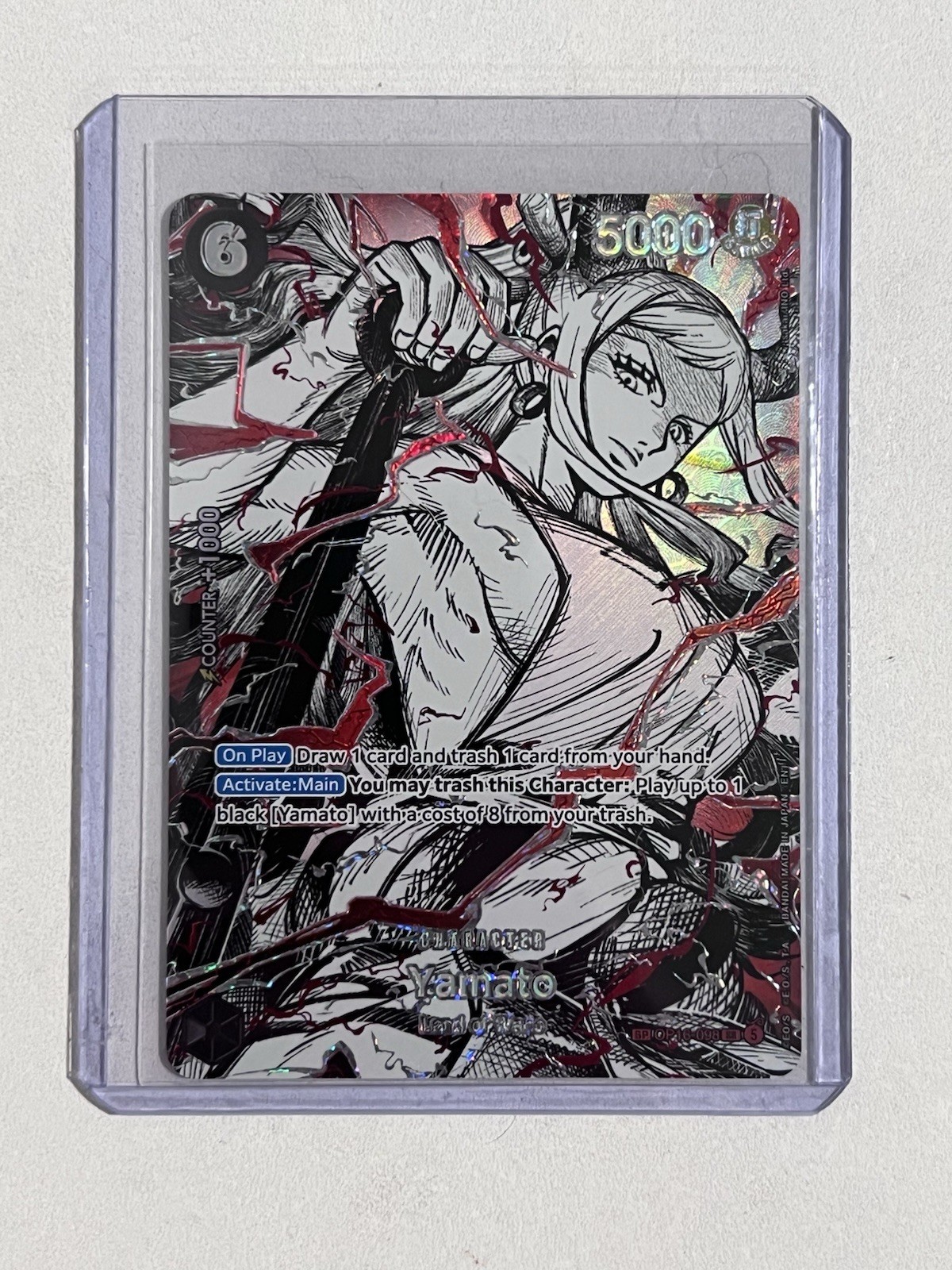 Yamato OP16-098 SP - The World's Strongest Warriors (OP17) Near Mint English