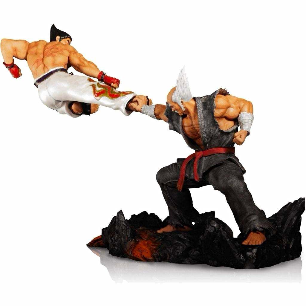 Bandai Namco Tekken 7 Collector's Edition Heihachi vs Kazuya Statue + Box