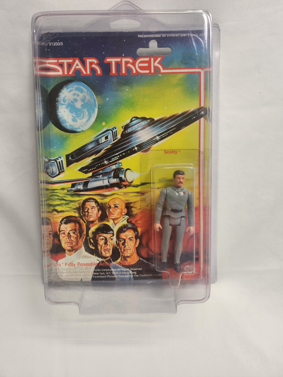 Vintage Rare 1979 Mego Star Trek: The Motion Picture Scotty 3 3/4
