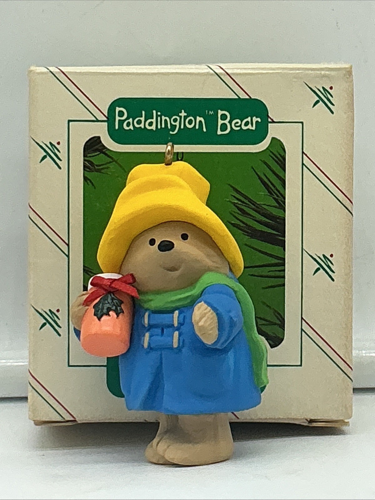Hallmark Paddington Bear Christmas Ornament 1986 Eden Toys 2.5\
