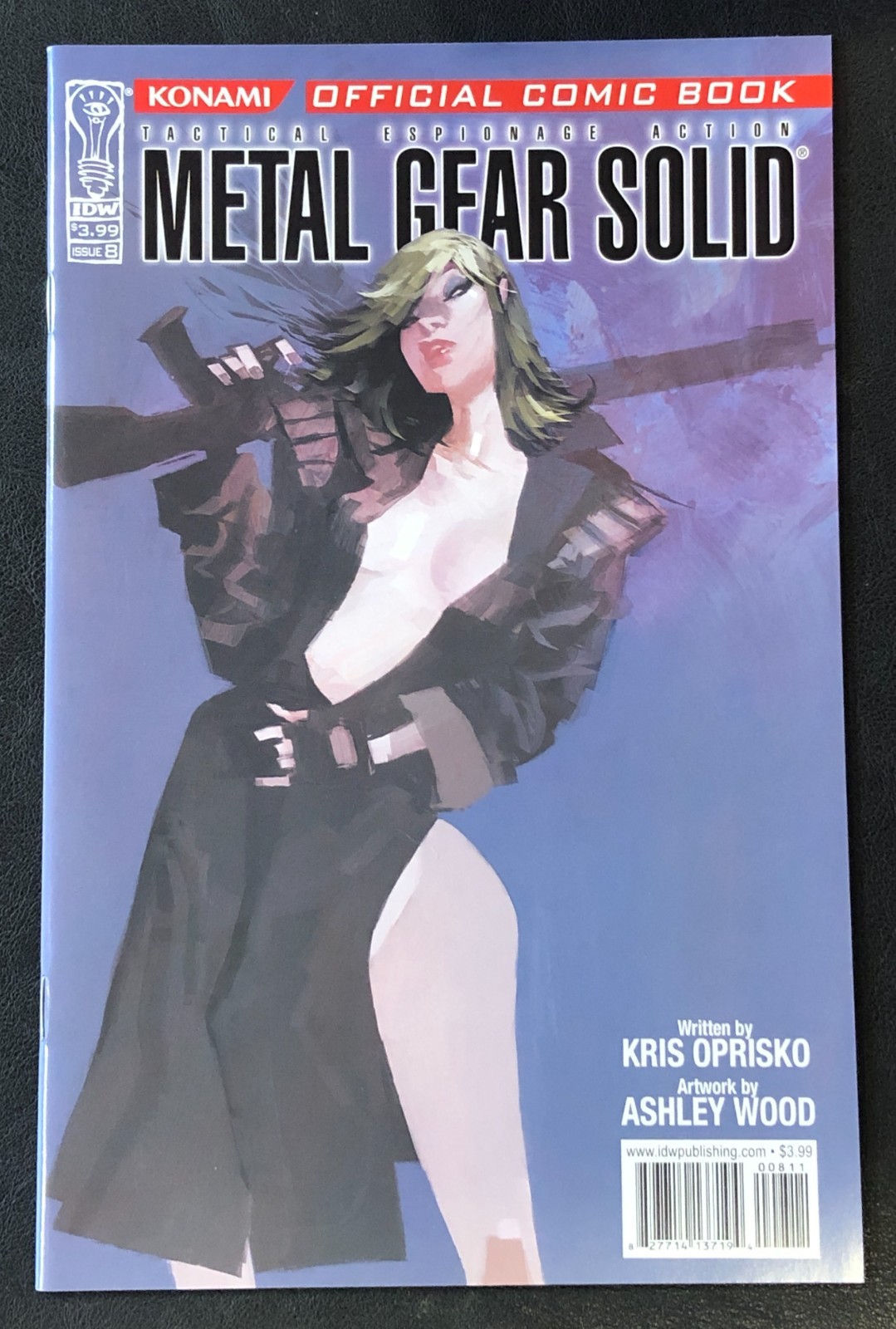 Metal Gear Solid Issue #8 IDW 2005 Konami Comic Book