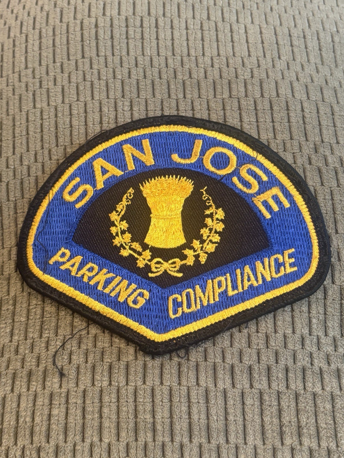 RARE🇺🇸VINTAGE”SAN JOSE”PARKING COMPLIANCE POLICE UNIFORM/HAT/PATCH 👀LQQK👀