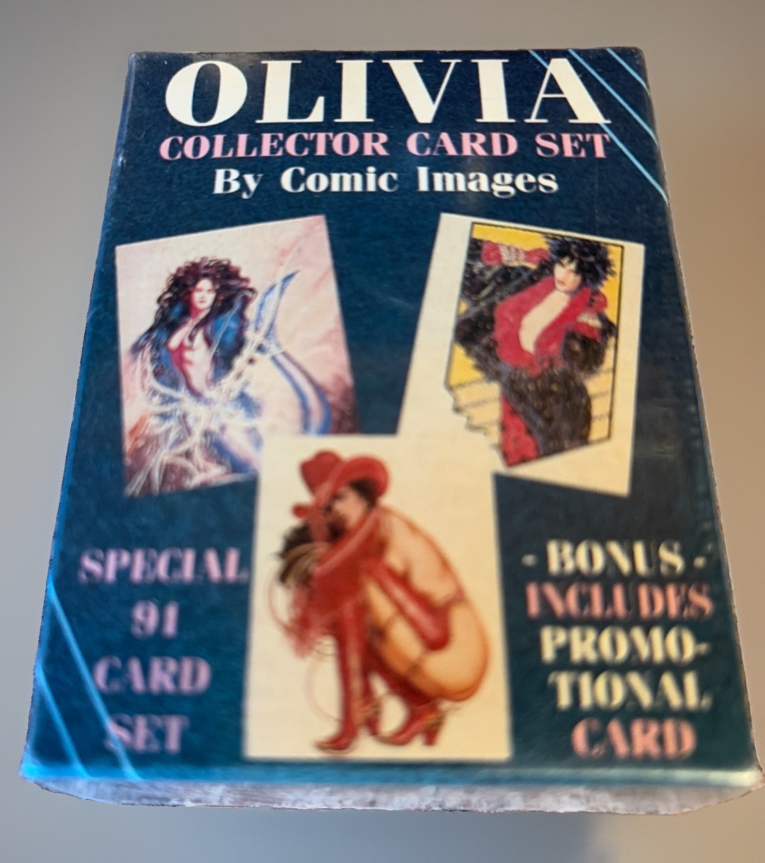 Olivia 1993 Collector Card Set of 91 cards new/sealed