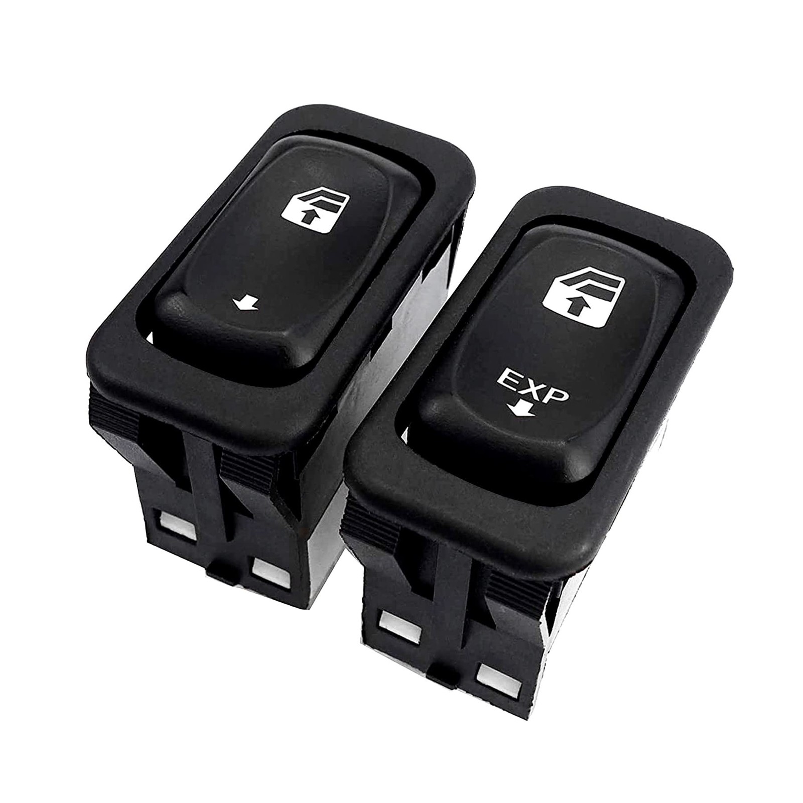 Both Driver & Passenger Side Window Switch Fit for Freightliner Black/