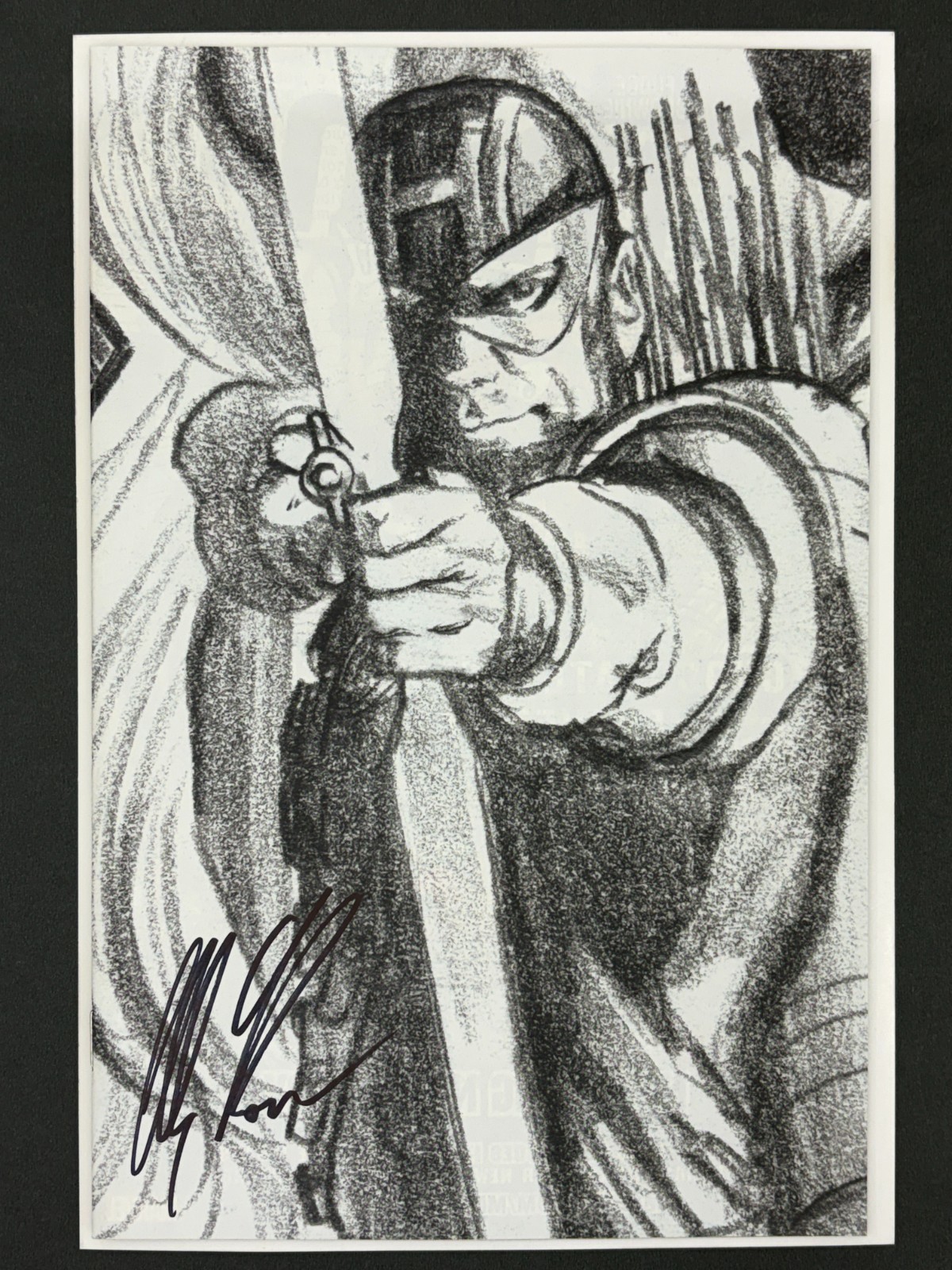 Avengers #42 (742) Alex Ross Timeless Virgin Sketch Variant 1:200 Signed w/COA