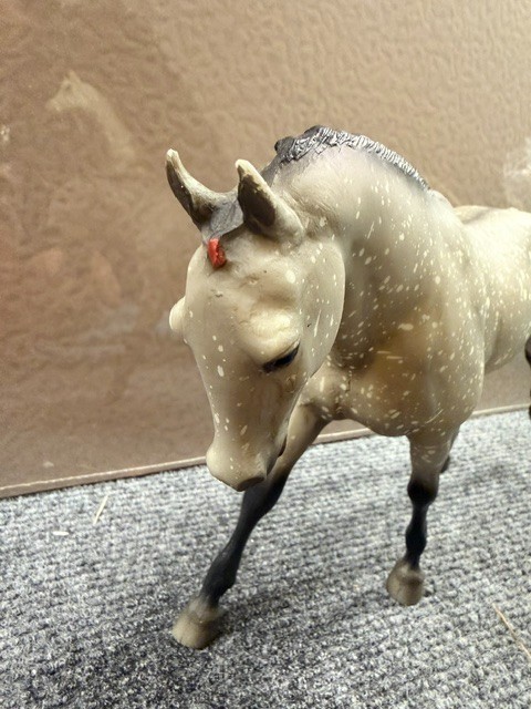 Ltd Edition Special Run Breyer Cantering Welsh Pony 1986 only, dapple grey