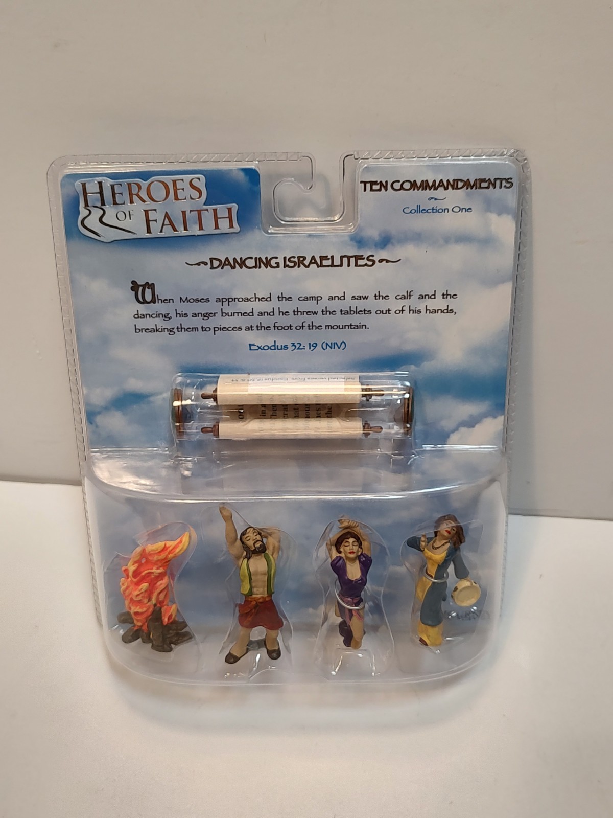 Heroes Of Faith Dancing Israelites Ten Commandments Biblical Set