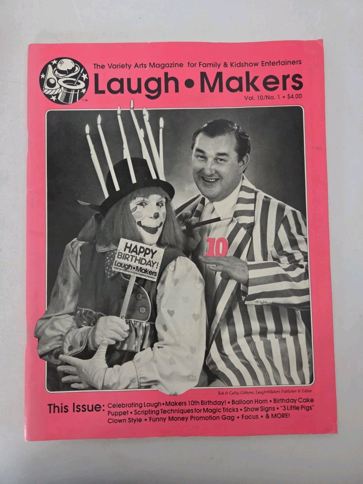 The Laugh Makers Magazine Volume 10 1991 Number 1 Issue