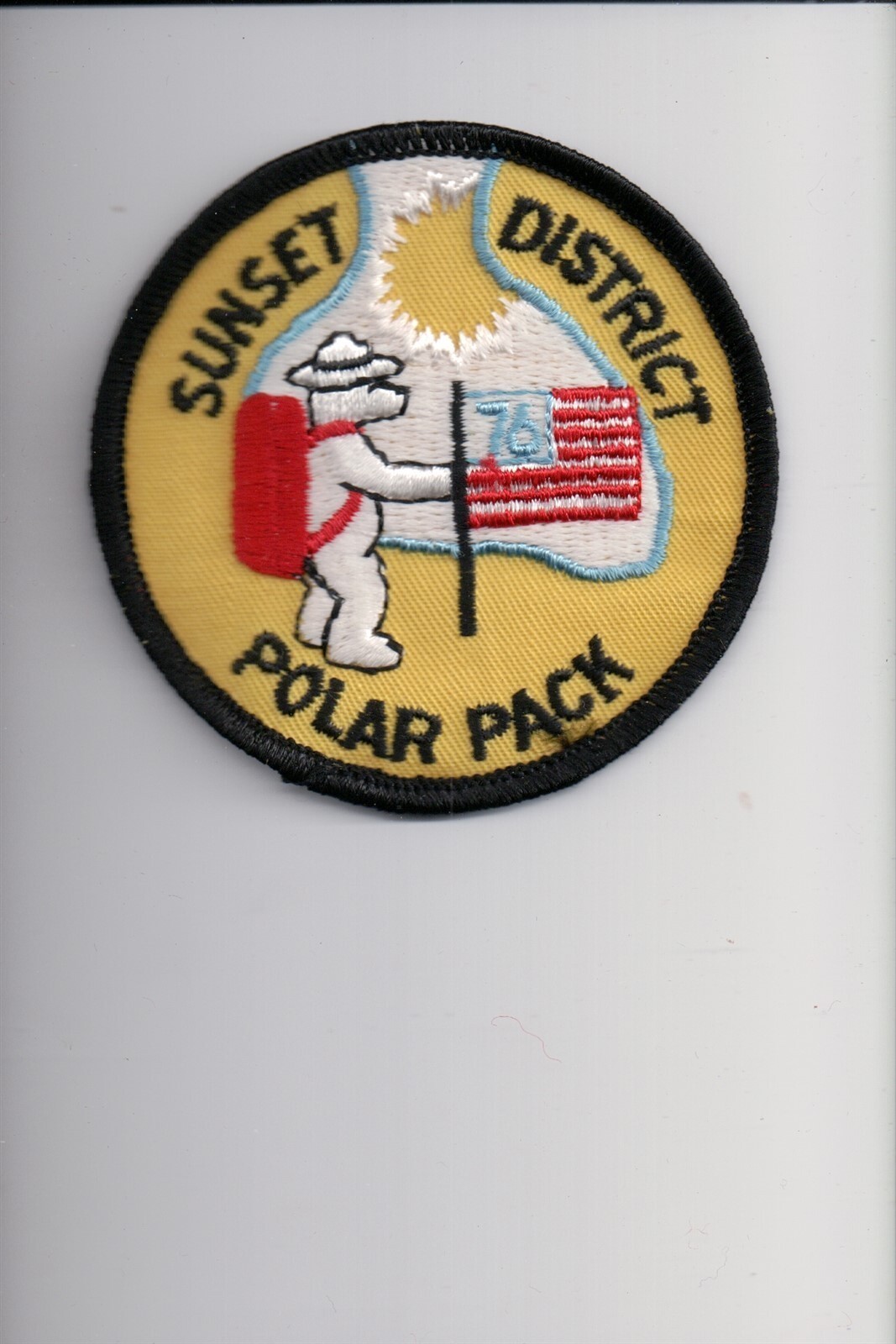 Sunset District Polar Pack patch