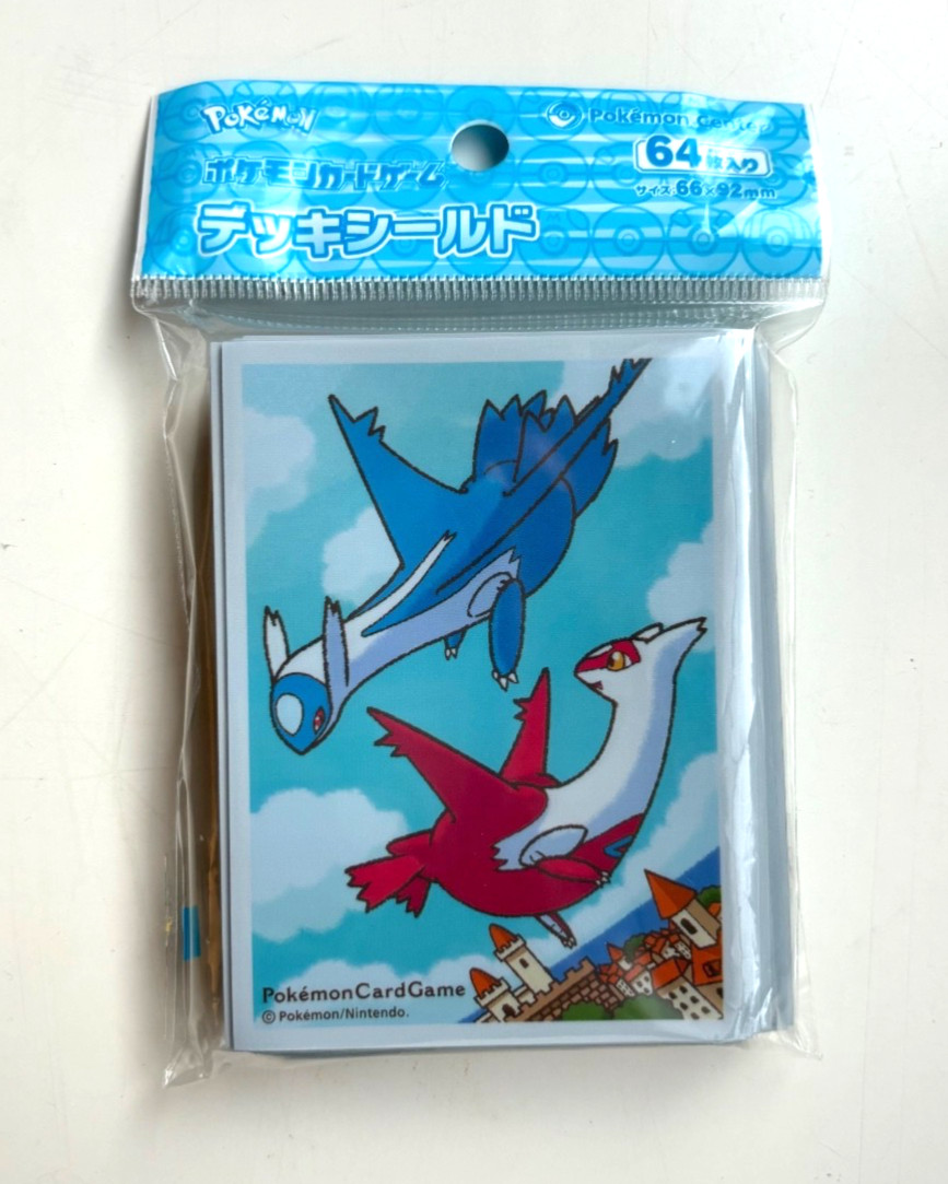 Pokemon Center Japan Latias Latios Deck Shield Sleeves 64 Official Sealed Limite Pokemon Center Japan Latias Latios Deck Shield Sleeves 64 Official Sealed Limite