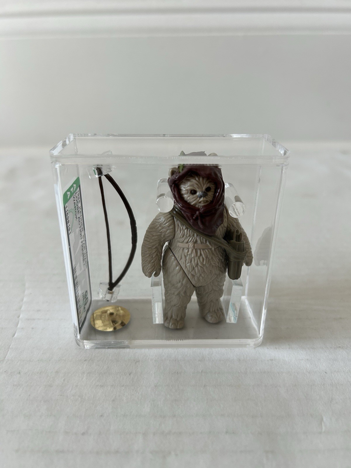 STAR WARS WAROK POTF AFA 90 JUST GRADED KENNER VINTAGE 1985 ROTJ EWOK ENDOR LEIA