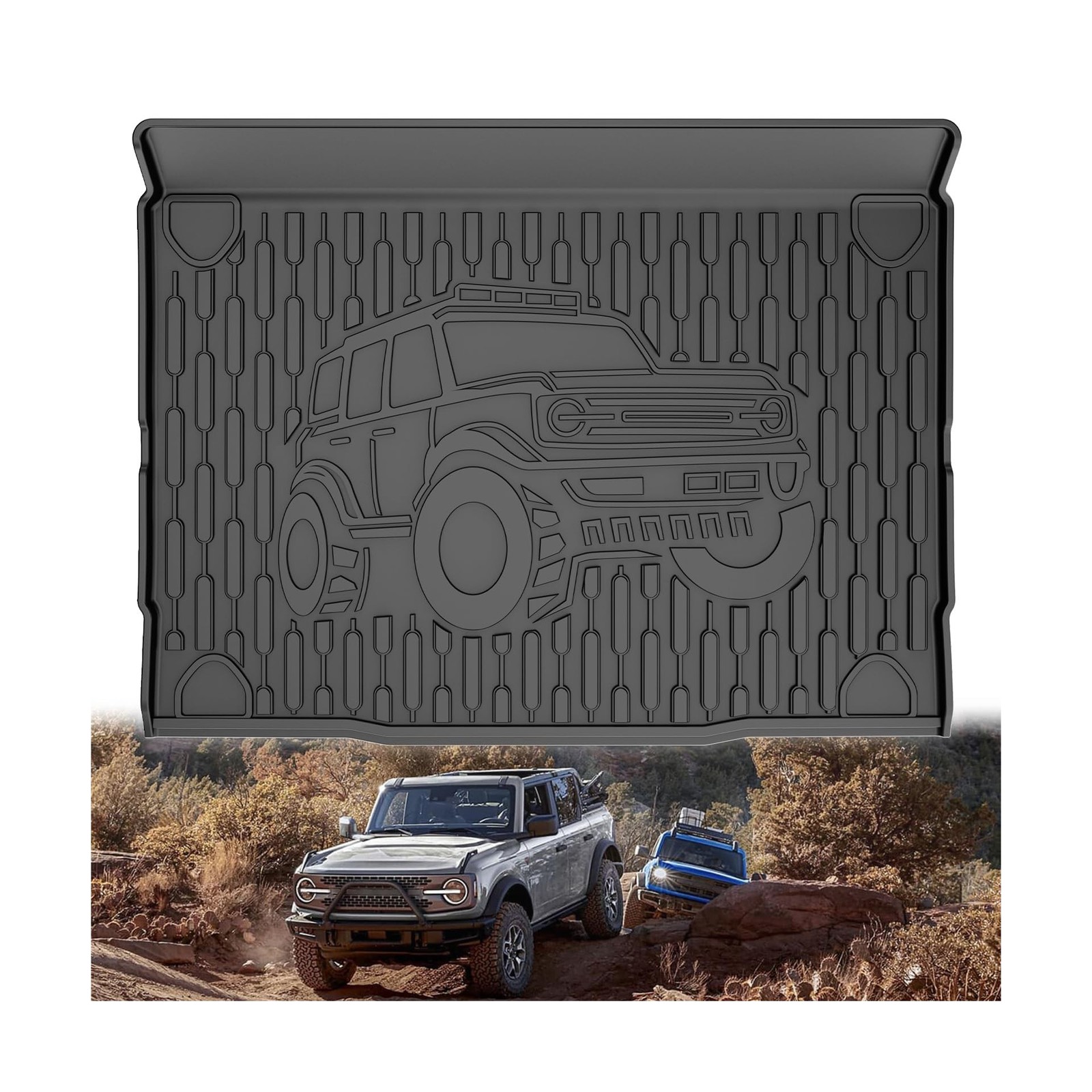 TTX LIGHTING Bronco 4-Door Cargo Liner 2021-2026