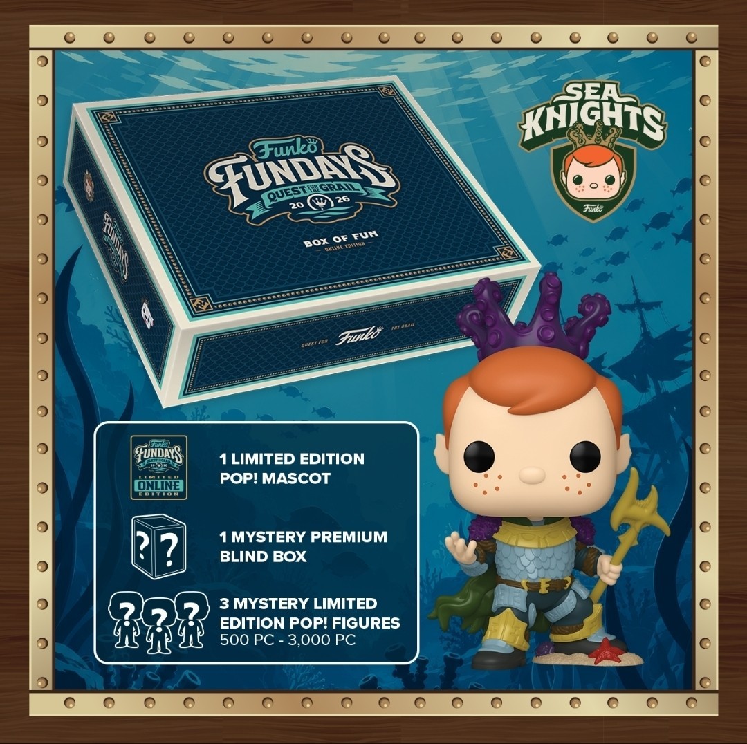 Funko Quest For The Grail Box Of Fun 2026 Sea Knights IN HAND