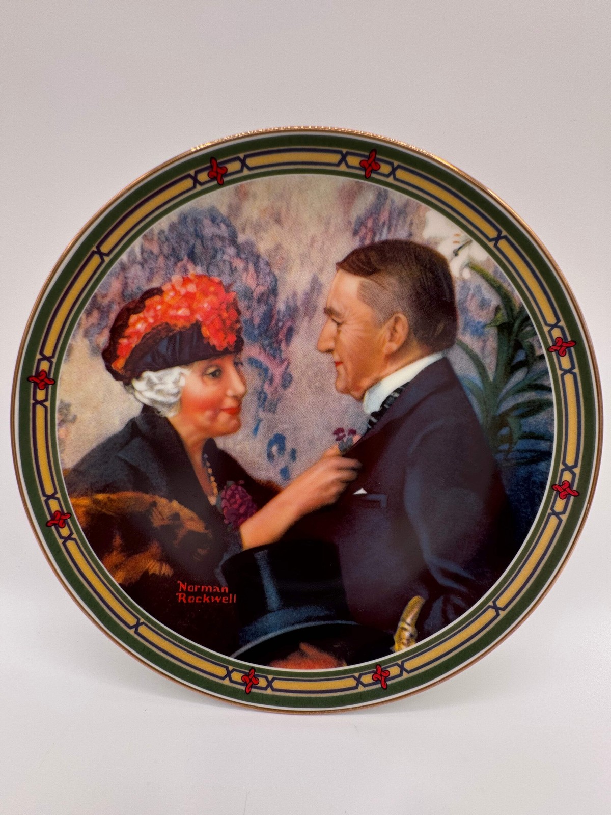 Love’s Reward 1987 Norman Rockwell Collector Plate