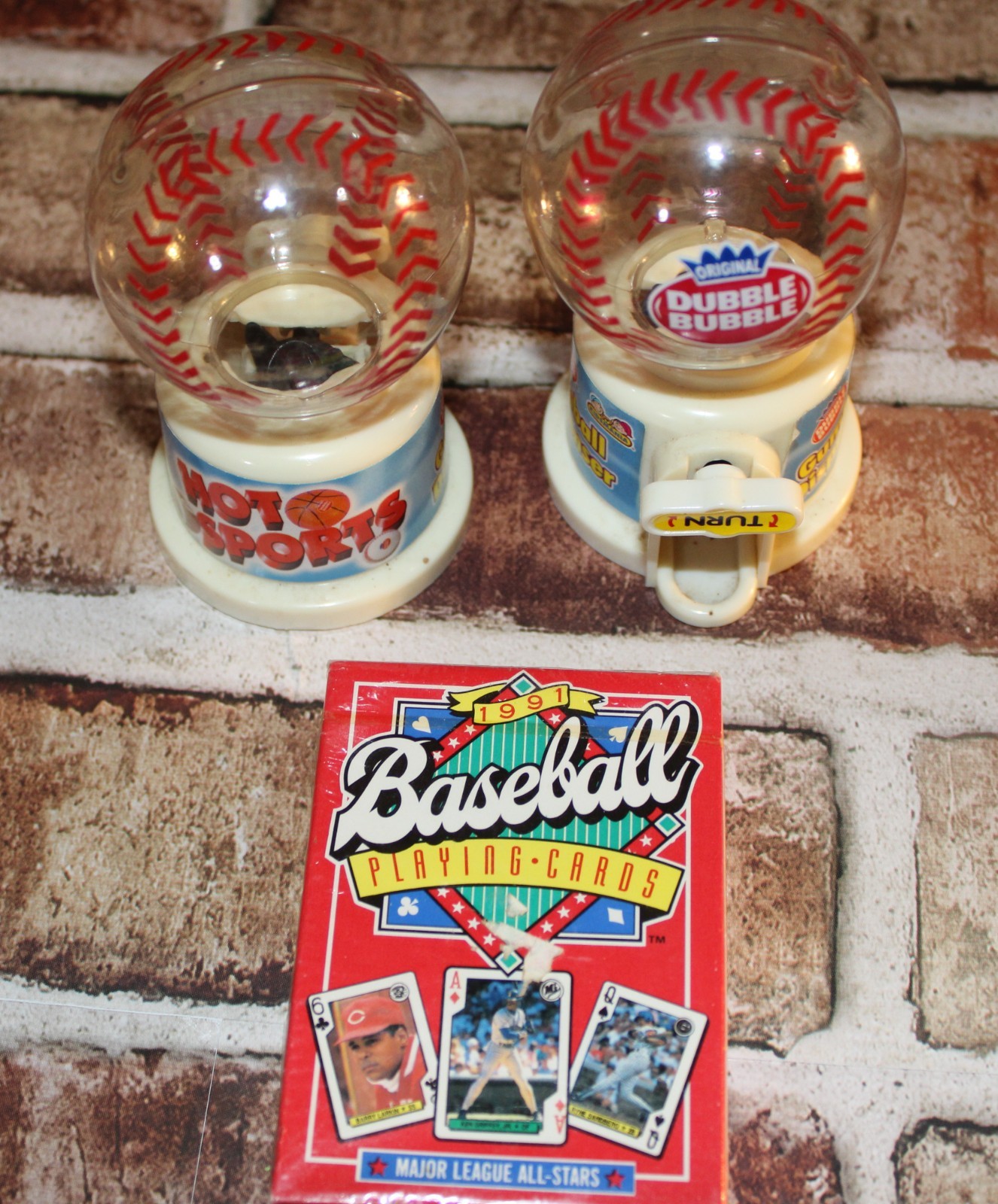 JUNK DRAWER VTG NOVELTY 1991 MLB PLAYING CARDS \\GUMBALL MACHINES JUNK DRAWER VTG NOVELTY 1991 MLB PLAYING CARDS \\GUMBALL MACHINES