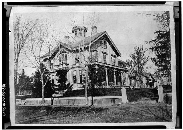 Cambridge Massachusetts George Washington Whittemore House 1850s HABS
