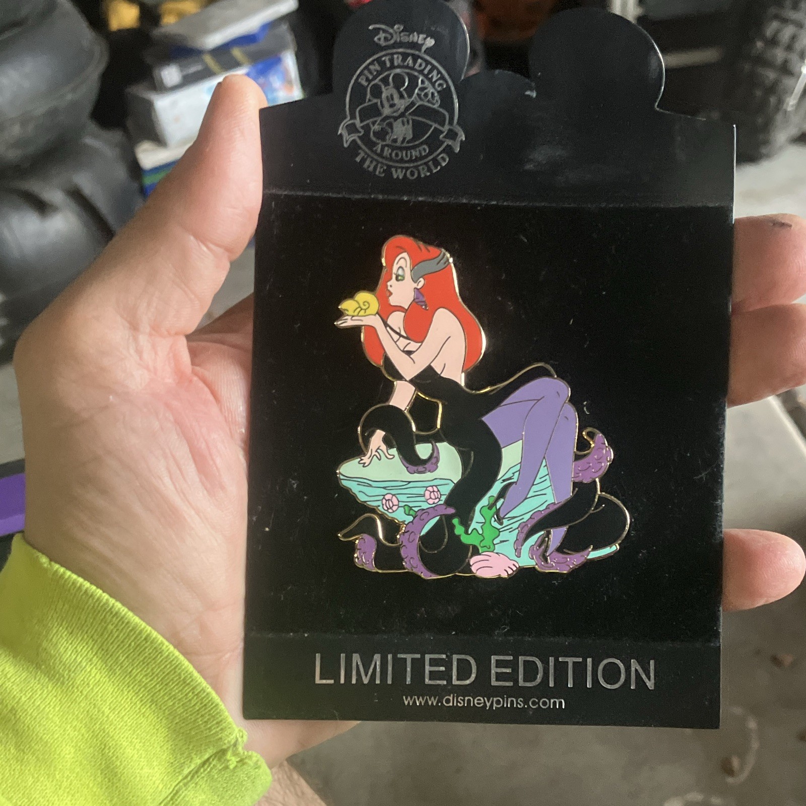 Disney Ariel & Ursula The Little Mermaid Tentacles LE300 Pin