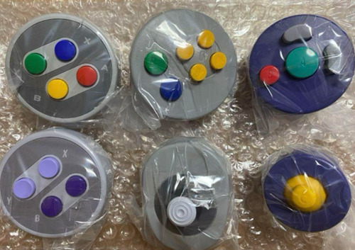 Nintendo Controller Button Collection Vol.2 Keychain  Complete Set Official