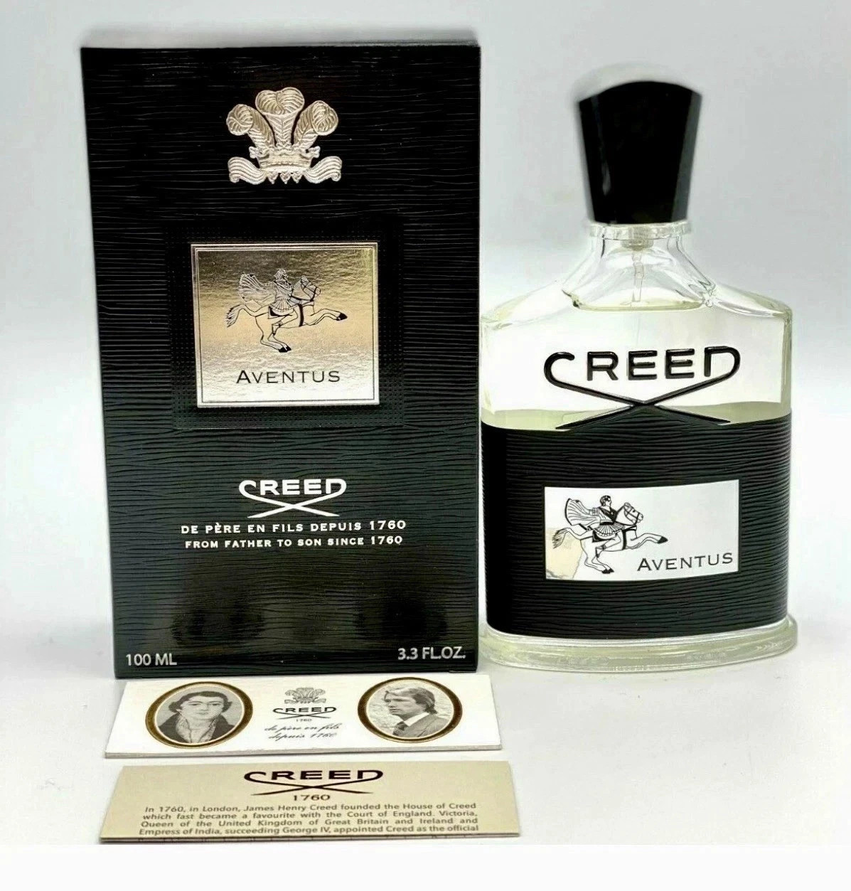 Aventus by Creed, 3.3 oz Millesime EDP Spray for Men Tester NEW Sealed With Box