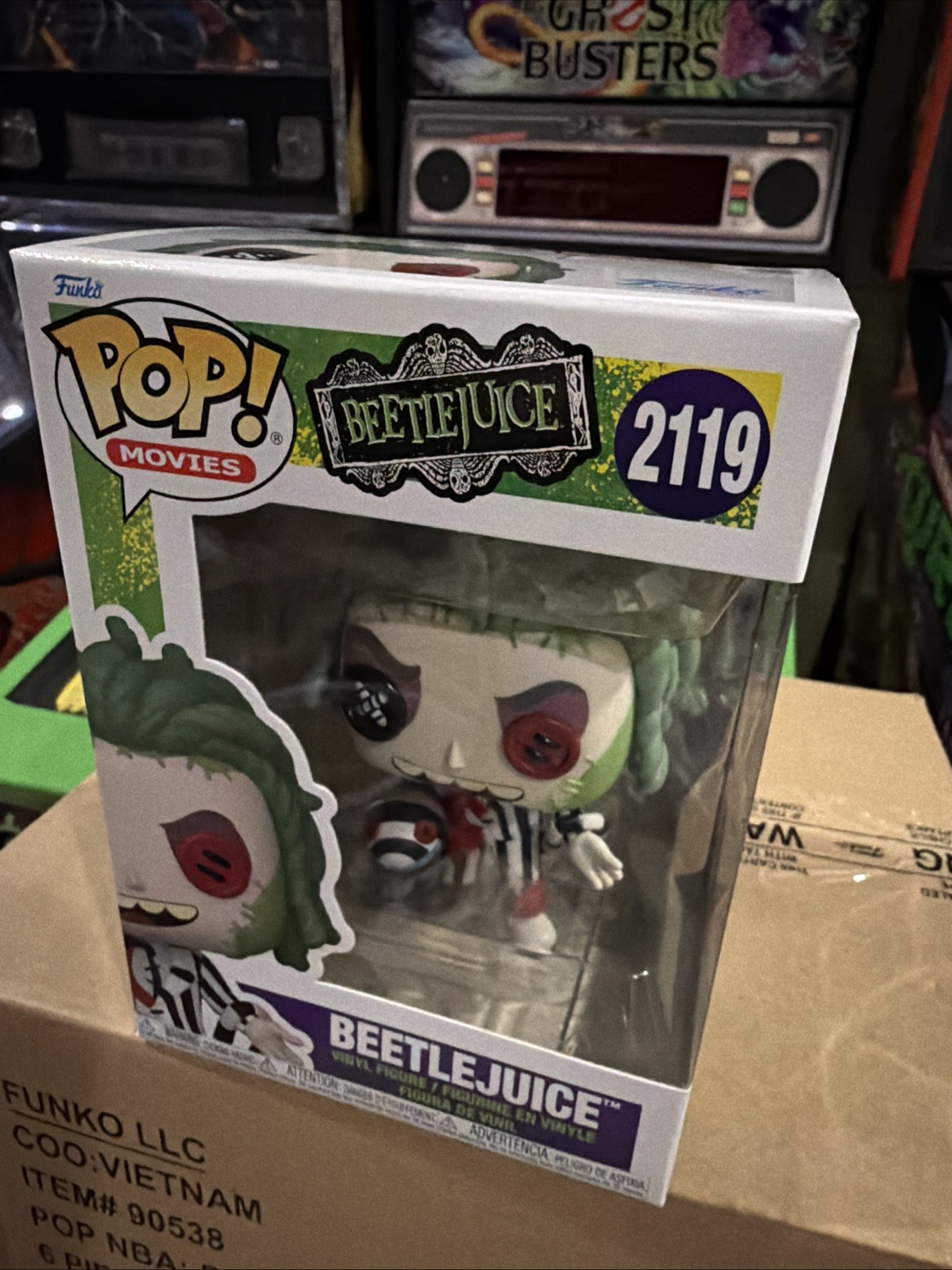Funko Pop Vinyl: Beetlejuice - Pop Beetlejuice (Patchwork) #2119