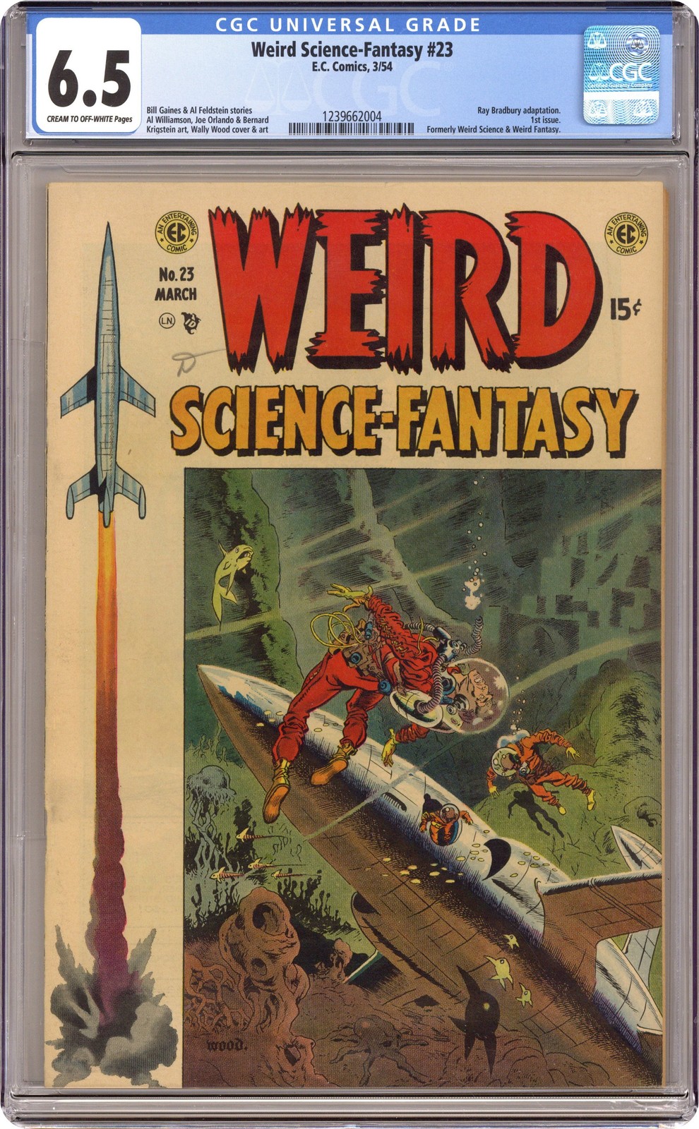 Weird Science-Fantasy #23 CGC 6.5 1954 1239662004
