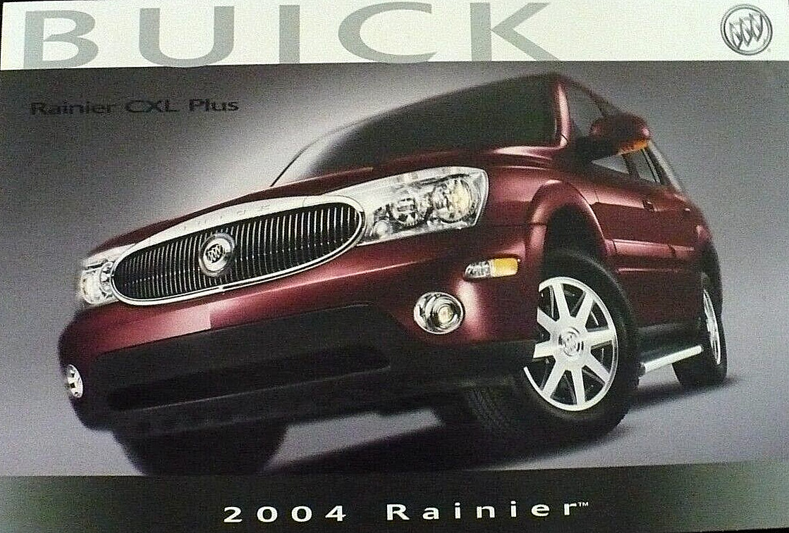2004 BUICK RAINIER CXL  DEALERSHIP POSTER