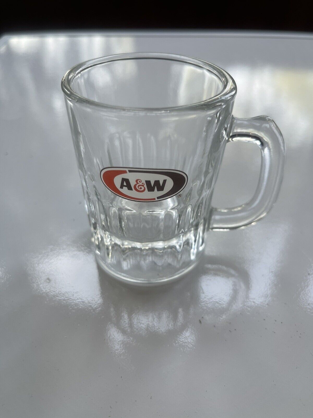 A & W Root Beer Small 3.25” Mini Glass