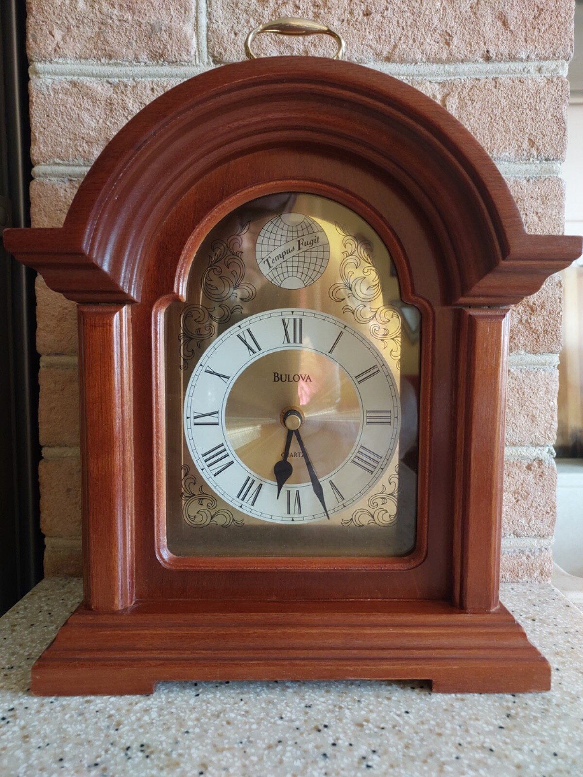 Bulova Tempus Fugit Mantel Clock 1993